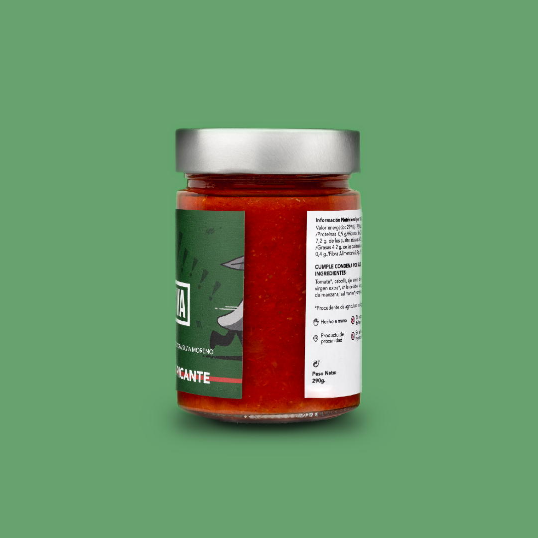 Salsa de tomate picante