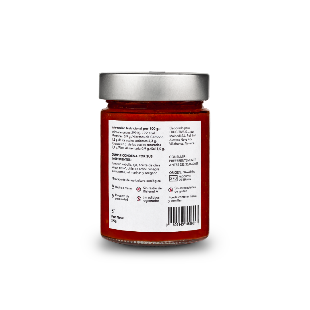 Salsa de tomate picante