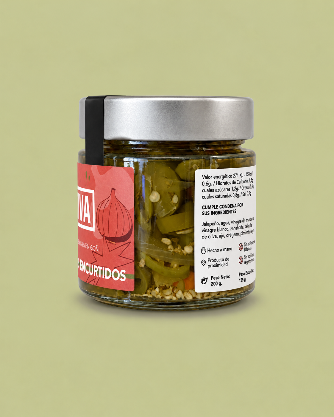 Jalapeños Navarros Encurtidos